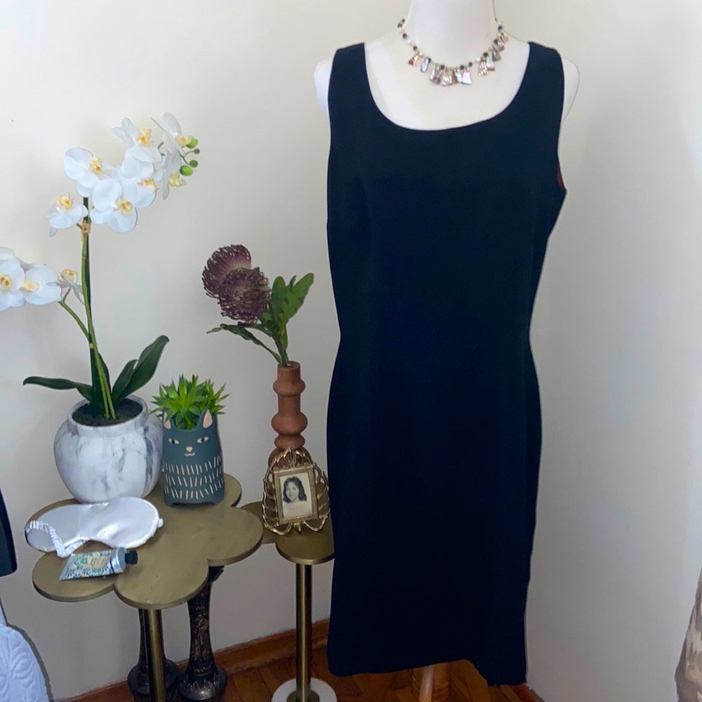 Apostrophe Black Dress